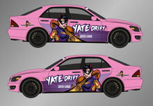 Load image into Gallery viewer, Anime ITASHA BatWoman Car Wrap Door Side Stickers Decal Fit With Any Cars Vinyl graphics car accessories car stickers Car Decal