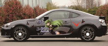 Cargar imagen en el visor de la galería, Pegatinas laterales de puerta con revestimiento para coche de Anime ITASHA CC, calcomanía compatible con cualquier coche, gráficos de vinilo, accesorios para coche, pegatinas para coche