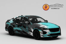 Load image into Gallery viewer, Full Car Wrap Mecha Fit With Any Cars Vinyl graphics car accessories car stickers Car Decal Car Wrap