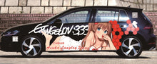 Load image into Gallery viewer, Anime ITASHA EVA Car Wrap Door Side Fit Any Cars Vinyl graphics car stickers Car Decal