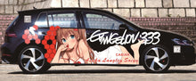 Load image into Gallery viewer, Anime ITASHA EVA Car Wrap Door Side Fit Any Cars Vinyl graphics car stickers Car Decal
