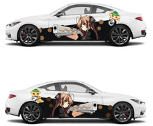 Load image into Gallery viewer, Anime ITASHA Isuzu Sento Car Wrap Door Side Stickers Decal Fit With Any Cars Vinyl graphics car accessories car stickers Car Decal
