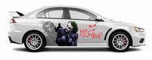 Load image into Gallery viewer, DC Universe Joker Car Wrap Door Side Stickers Decal Fit With Any Cars Vinyl graphics car accessories car stickers Car Decal Anime Itasha DC Comics