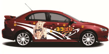 Load image into Gallery viewer, Anime ITASHA Cat Girl Car Wrap Door Side Stickers Decal Fit With Any Cars Vinyl graphics car accessories car stickers Car Decal