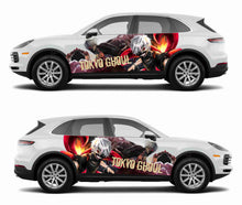 Load image into Gallery viewer, Anime ITASHA Tokyo Ghoul Ken Kaneki Car Wrap Door Side Stickers Decal Fit With Any Cars Vinyl graphics car accessories car stickers Car Decal