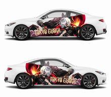 Load image into Gallery viewer, Anime ITASHA Tokyo Ghoul Ken Kaneki Car Wrap Door Side Stickers Decal Fit With Any Cars Vinyl graphics car accessories car stickers Car Decal