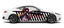 Load image into Gallery viewer, Anime ITASHA Date A live Kurumi Tokisaki Car Wrap Door Side Stickers Decal Fit With Any Cars Vinyl graphics car accessories car stickers Car Decal
