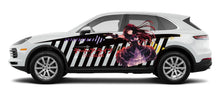 Load image into Gallery viewer, Anime ITASHA Date A live Kurumi Tokisaki Car Wrap Door Side Stickers Decal Fit With Any Cars Vinyl graphics car accessories car stickers Car Decal