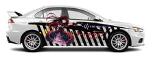 Load image into Gallery viewer, Anime ITASHA Date A live Kurumi Tokisaki Car Wrap Door Side Stickers Decal Fit With Any Cars Vinyl graphics car accessories car stickers Car Decal