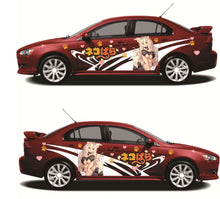 Load image into Gallery viewer, Anime ITASHA Cat Girl Car Wrap Door Side Stickers Decal Fit With Any Cars Vinyl graphics car accessories car stickers Car Decal