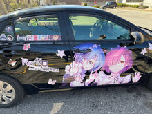 Load image into Gallery viewer, Anime ITASHA Re:Zero Car Wrap Door Side Stickers Decal Fit With Any Cars Vinyl graphics car accessories car stickers Car Decal