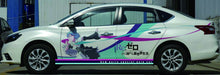 Load image into Gallery viewer, Anime ITASHA Re:Zero Car Wrap Door Side Stickers Decal Fit With Any Cars Vinyl graphics car accessories car stickers Car Decal
