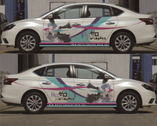 Load image into Gallery viewer, Anime ITASHA Re:Zero Car Wrap Door Side Stickers Decal Fit With Any Cars Vinyl graphics car accessories car stickers Car Decal
