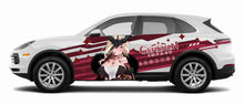 Load image into Gallery viewer, Anime ITASHA Genshin Impact La Signora Car Wrap Door Side Stickers Decal Fit With Any Cars Vinyl graphics car accessories car stickers Car Decal