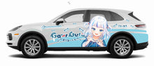 Load image into Gallery viewer, Anime ITASHA Gawr Gura  Car Wrap Door Side Stickers Decal Fit With Any Cars Vinyl graphics car accessories car stickers Car Decal