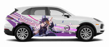 Load image into Gallery viewer, Anime ITASHA Demon Slayer Shinobu Kocho Car Wrap Door Side Stickers Decal Fit With Any Cars Vinyl graphics car accessories car stickers Car Decal