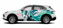 Load image into Gallery viewer, Anime ITASHA Hatsune Miku Car Wrap Door Side Fit With Any Cars Vinyl graphics car stickers Car Decal