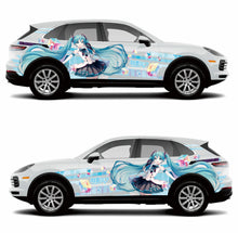 Load image into Gallery viewer, Anime ITASHA Hatsune Miku Car Wrap Door Side Stickers Decal Fit With Any Cars Vinyl graphics car accessories car stickers Car Decal