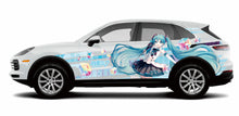 Load image into Gallery viewer, Anime ITASHA Hatsune Miku Car Wrap Door Side Stickers Decal Fit With Any Cars Vinyl graphics car accessories car stickers Car Decal