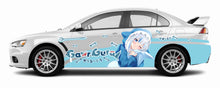Load image into Gallery viewer, Anime ITASHA Gawr Gura  Car Wrap Door Side Stickers Decal Fit With Any Cars Vinyl graphics car accessories car stickers Car Decal