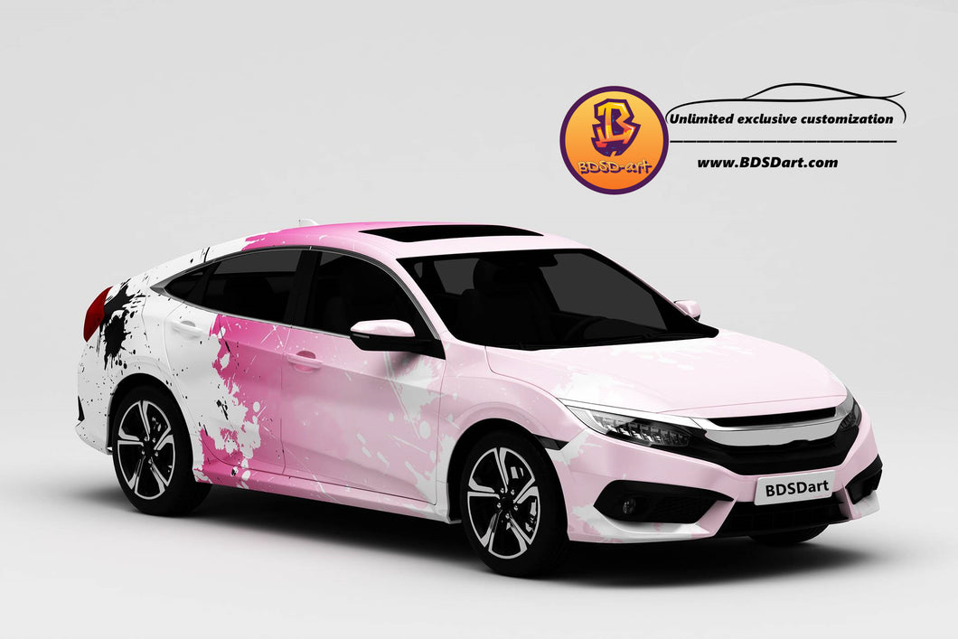 Full Car Wrap Goblin Fit With Any Cars Vinyl graphics car accessories car stickers Car Decal Car Wrap