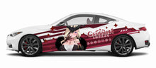 Load image into Gallery viewer, Anime ITASHA Genshin Impact La Signora Car Wrap Door Side Stickers Decal Fit With Any Cars Vinyl graphics car accessories car stickers Car Decal