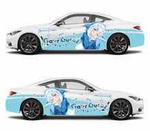 Load image into Gallery viewer, Anime ITASHA Gawr Gura  Car Wrap Door Side Stickers Decal Fit With Any Cars Vinyl graphics car accessories car stickers Car Decal
