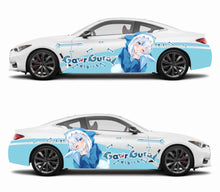 Load image into Gallery viewer, Anime ITASHA Gawr Gura  Car Wrap Door Side Stickers Decal Fit With Any Cars Vinyl graphics car accessories car stickers Car Decal