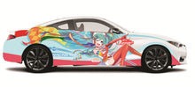 Load image into Gallery viewer, Anime ITASHA Hatsune Miku Car Wrap Door Side Fit With Any Cars Vinyl graphics car stickers Car Decal
