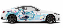 Load image into Gallery viewer, Anime ITASHA Hatsune Miku Car Wrap Door Side Stickers Decal Fit With Any Cars Vinyl graphics car accessories car stickers Car Decal