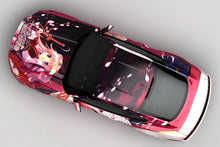 Load image into Gallery viewer, Anime Itasha Sen no Hatou, Tsukisome no Kouki Full Car Wrap Fit With Any Cars Vinyl graphics car accessories car stickers Car Decal Car Wrap