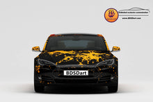Load image into Gallery viewer, Full Car Wrap Meltro Fit With Any Cars Vinyl graphics car accessories car stickers Car Decal Car Wrap