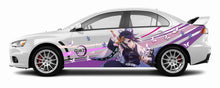 Load image into Gallery viewer, Anime ITASHA Demon Slayer Shinobu Kocho Car Wrap Door Side Stickers Decal Fit With Any Cars Vinyl graphics car accessories car stickers Car Decal