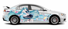 Load image into Gallery viewer, Anime ITASHA Hatsune Miku Car Wrap Door Side Stickers Decal Fit With Any Cars Vinyl graphics car accessories car stickers Car Decal