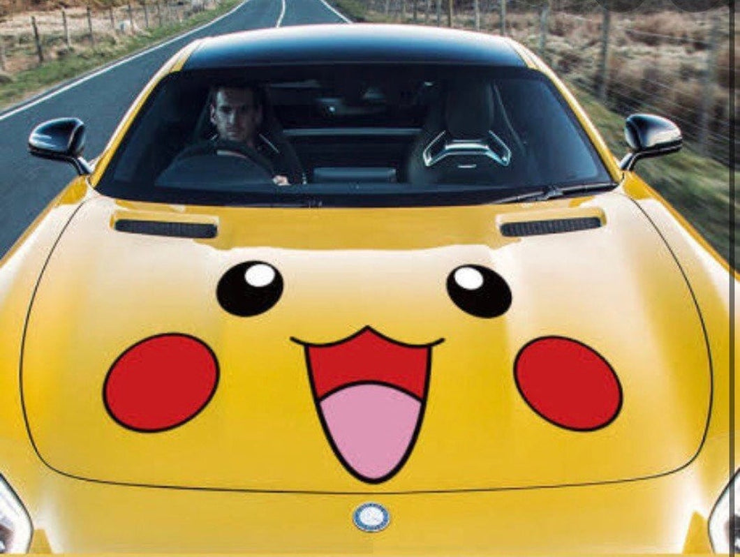 Anime ITASHA Pokemon Car Wrap Door Side Stickers Decal Fit With Any Cars Vinyl graphics car accessories car stickers Car Decal