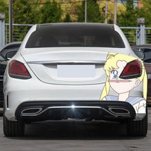 Cargar imagen en el visor de la galería, Anime Sailor Moon Car Tail Wrap Fit With Any Cars Vinyl graphics car stickers Car Decal
