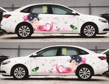 Cargar imagen en el visor de la galería, Anime ITASHA Ancient fairy Car Wrap Door Side Stickers Decal Fit With Any Cars Vinyl graphics car accessories car stickers Car Decal
