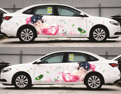 Anime ITASHA League of Legends Car Wrap Door Side Stickers Decal Fit W –  BDSDart