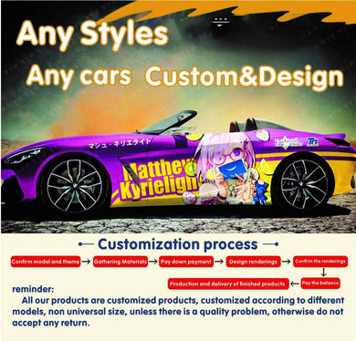 Request Custom Design any car models&styles