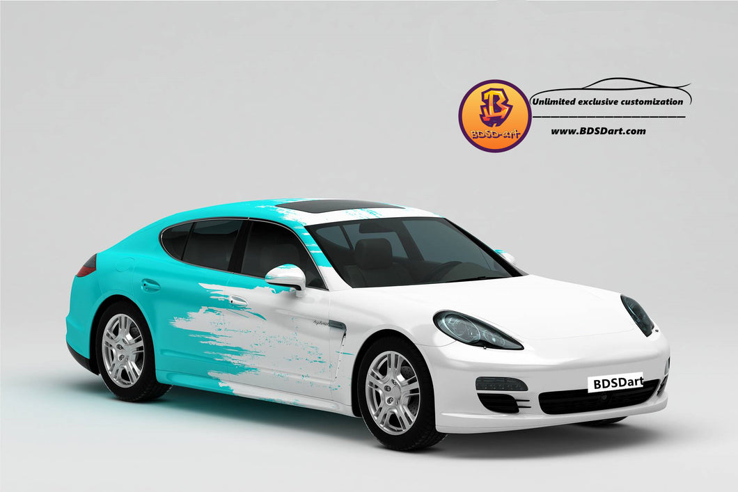 Full Car Wrap Dream-lake Fit With Any Cars Vinyl graphics car accessories car stickers Car Decal Car Wrap