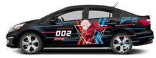 Load image into Gallery viewer, Anime ITASHA ZERO TWO Car Wrap Door Side Stickers Decal Fit With Any Cars Vinyl graphics car accessories car stickers Car Decal
