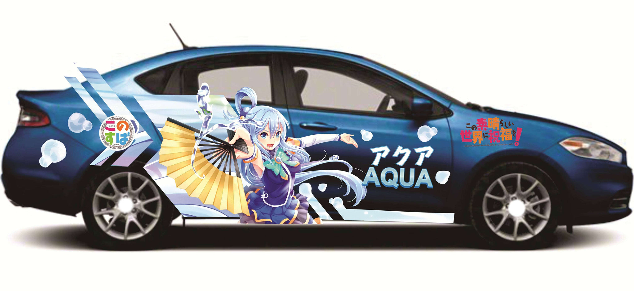 Konosuba Aqua Anime Decal