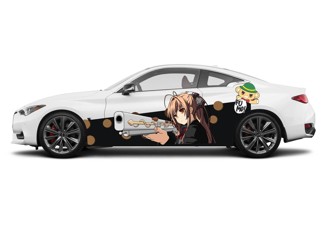 Anime ITASHA Isuzu Sento Car Wrap Door Side Stickers Decal Fit With Any Cars Vinyl graphics car accessories car stickers Car Decal