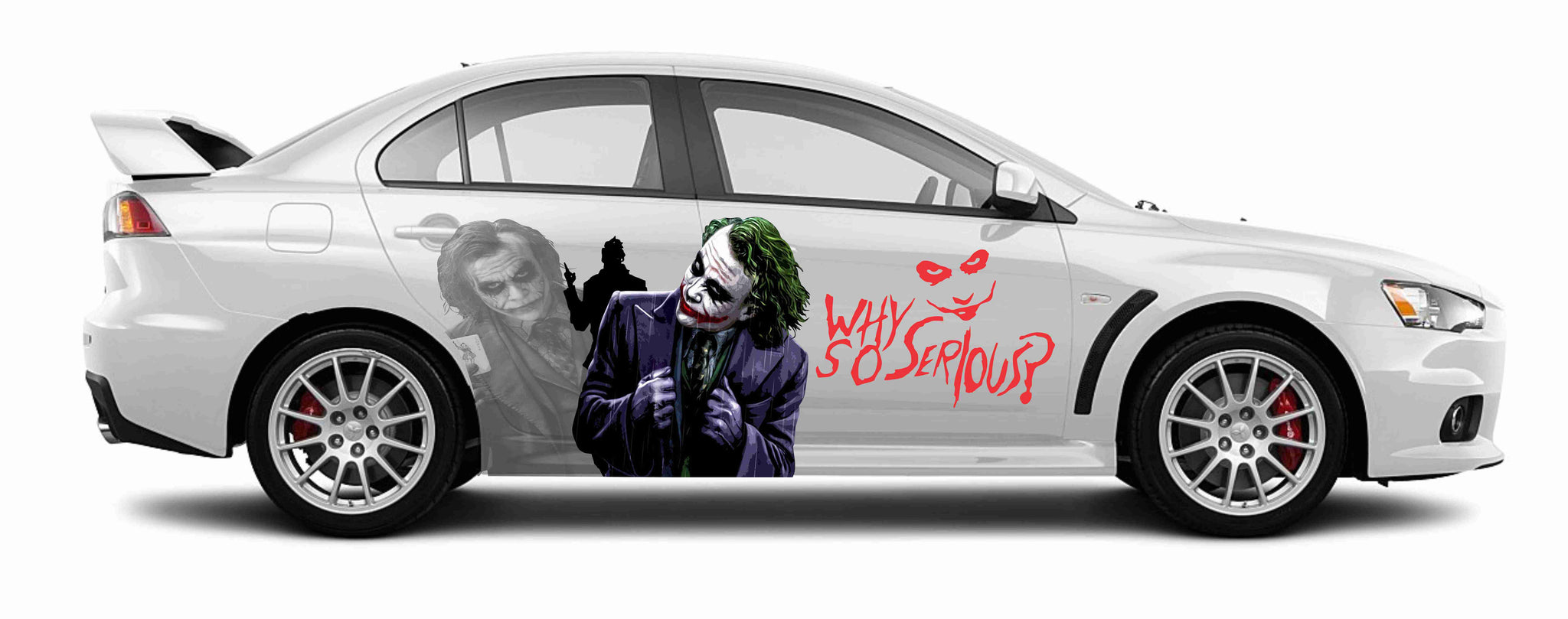 Harley Quinn ITASHA anime car wrap vinyl stickers Fit With Any Cars