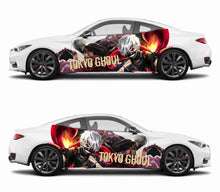 Load image into Gallery viewer, Anime ITASHA Tokyo Ghoul Ken Kaneki Car Wrap Door Side Stickers Decal Fit With Any Cars Vinyl graphics car accessories car stickers Car Decal
