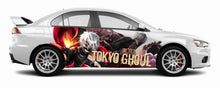 Cargar imagen en el visor de la galería, Anime ITASHA Tokyo Ghoul Ken Kaneki Car Wrap Door Side Stickers Decal Fit With Any Cars Vinyl graphics car accessories car stickers Car Decal
