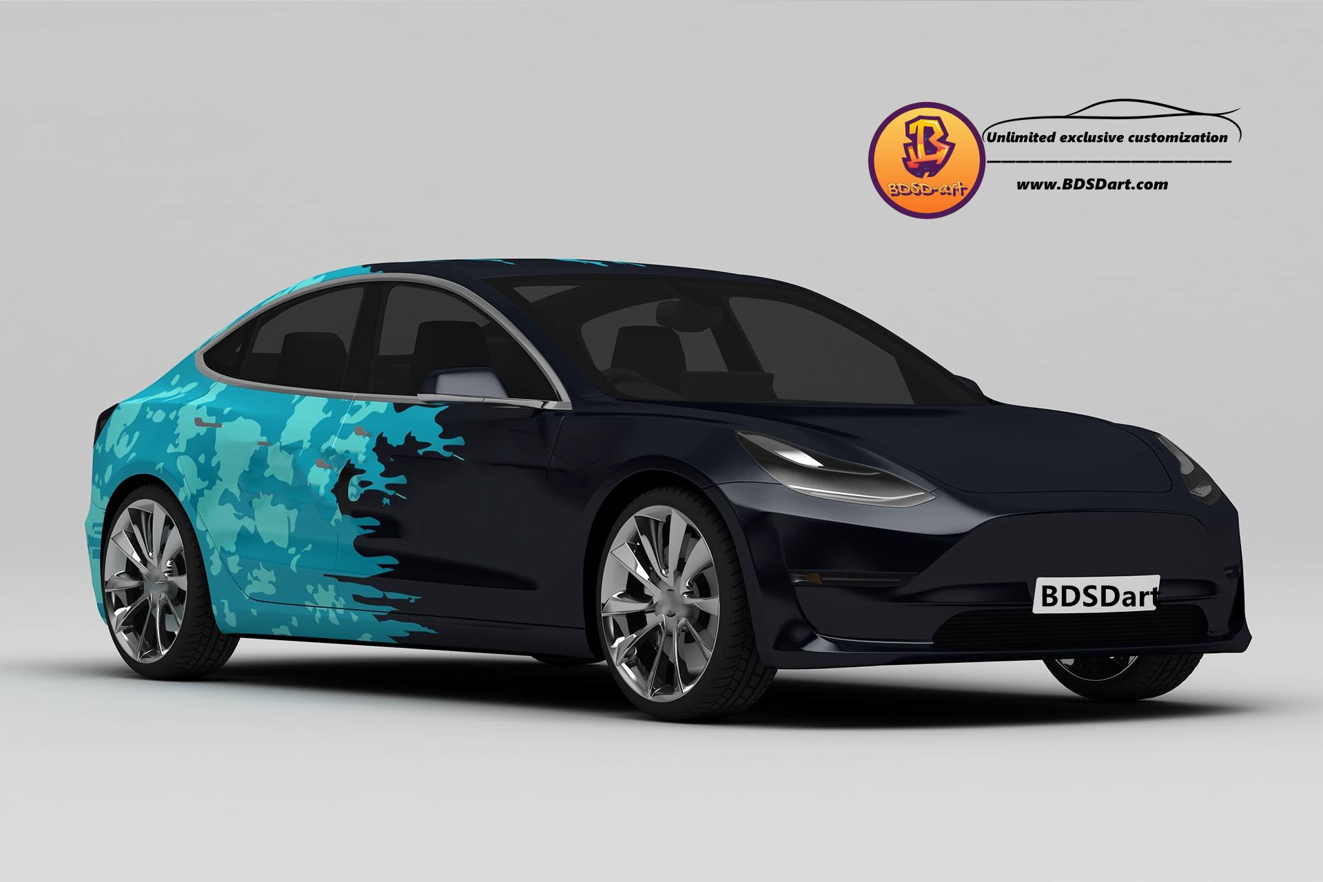 Full Car Wrap Erode Fit With Any Cars Vinyl graphics car accessories c