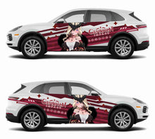 Cargar imagen en el visor de la galería, Anime ITASHA Genshin Impact La Signora Car Wrap Door Side Stickers Decal Fit With Any Cars Vinyl graphics car accessories car stickers Car Decal
