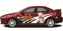 Load image into Gallery viewer, Anime ITASHA Cat Girl Car Wrap Door Side Stickers Decal Fit With Any Cars Vinyl graphics car accessories car stickers Car Decal
