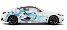 Load image into Gallery viewer, Anime ITASHA Hatsune Miku Car Wrap Door Side Stickers Decal Fit With Any Cars Vinyl graphics car accessories car stickers Car Decal
